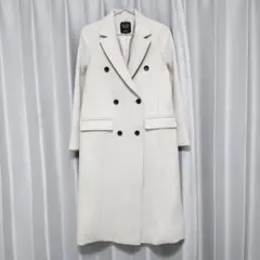 【新品】レイルボクシーコート アイボリー