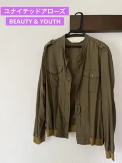 ユナイテッドアローズ BEAUTY&YOUTH ブルゾンSサイズ ミリタリー