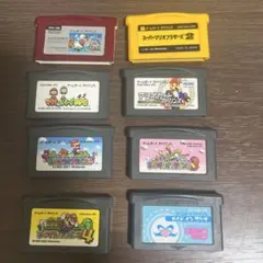 ゲームボーイアドバンス マリオシリーズ ソフト8本セット