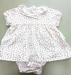 futafuta 花柄ロンパース 70cm 女の子