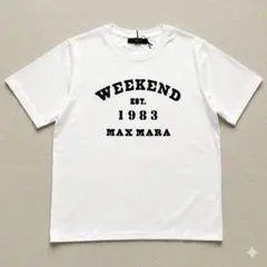 Weekend Max Mara ロゴTシャツ ホワイトのサムネイル