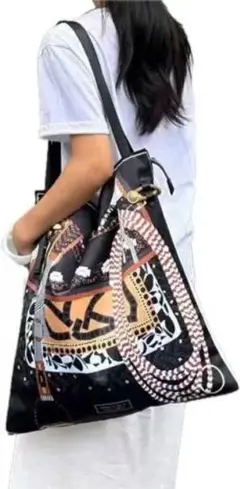 グラフィックデザイン トートバッグ