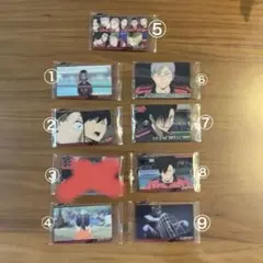 ハイキュー ウエハース6 （一枚の値段、詳細は↓)