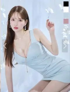 JEWELS ミニドレス キャバドレス ライトブルー