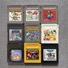 【人気ソフト】ゲームボーイソフト9本セット売り