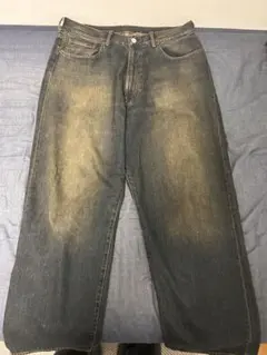 BEAMS デニムパンツ Lサイズ　ユーズド加工のサムネイル