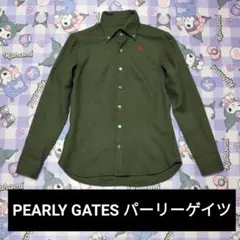 PEARLY GATES パーリーゲイツ メンズ 長袖シャツ ウール100% 4