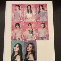 TWICE タレントカード8枚セット ※fc限定