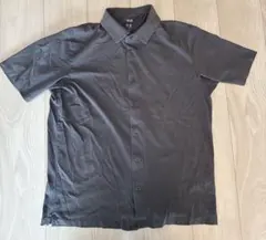 UNIQLO AIRism グレー ポロシャツ Lサイズ