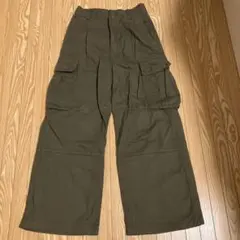 Forte Wide Cargo Pants スリット ウエストゴム - メルカリ