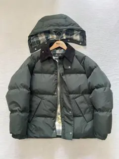 Barbour ダークグリーン ダウンジャケッ