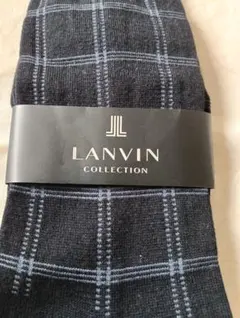 LANVIN COLLECTION ソックス チェック柄 25-27cmのサムネイル