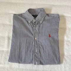 【美品】ポロラルフローレン ストライプシャツ