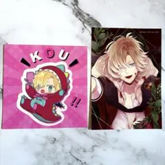 DIABOLIK LOVERS 無神コウ ブロマイド・ステッカーセット