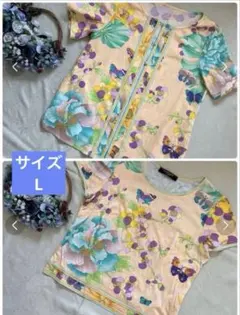 新品レオナールアンサンブルフラワーブルーセット40 - メルカリ