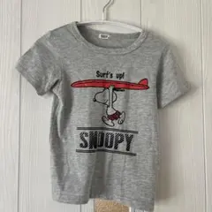 PEANUTS スヌーピー Tシャツ 120cm グレー