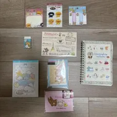 サンエックス　文房具　まとめ売り　9点　（新品中古品混在）