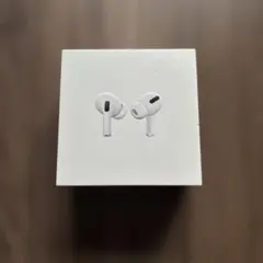 ⚠️箱のみ　AirPods Pro ホワイト 充電ケーブル付き