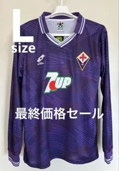 ロット フィオレンティーナ ユニフォーム 7UP lotto Forentina - メルカリ