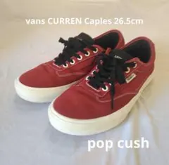 Vans Skate Curren Caplesレッド POP CUSH　バンズのサムネイル