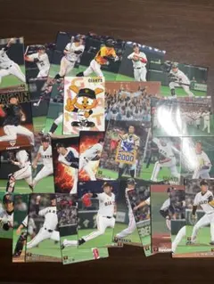 プロ野球チップスカード　ジャイアンツセット　巨人セット