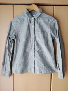 MHL. 　長袖ストライプシャツ