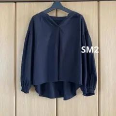 サマンサモスモス　Samansa Mos2 長袖黒ブラウス