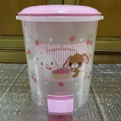 平成レトロ サンリオ Sanrio シュガーバニーズ ダストボックス ゴミ箱