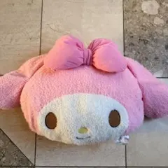 マイメロディ クッション ピンク 大きなリボン big フェイス ぬいぐるみ