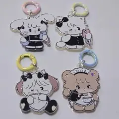 ♥mikko ミッコ アクリルキーホルダー 4個セット♥