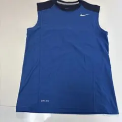 Nike Dri-FIT 青 タンクトップ