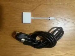 【純正】Apple Lightning HDMI変換アダプター ケーブル付