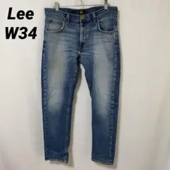 B-1121 Lee リー W34 DAREN スリムストレート デニム 濃紺