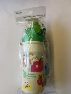 新品 未開封スケーター あつまれどうぶつの森 直飲み水筒 480ml 日本製