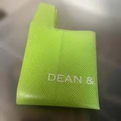 DEAN & DELUCA ショッピングバッグ ライムグリーン