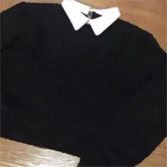 MURUA★襟付プルオーバー トレーナー スエット ムルーア EMODA好き★のサムネイル