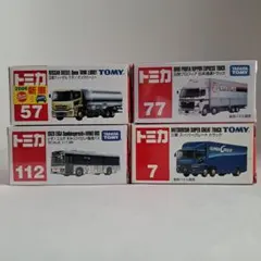 トミカ 絶版 4台セット 日産ディーゼル 三菱スーパーグレート 日野 いすゞ
