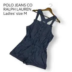 POLO RALPH LAUREN　デニムサロペット　ショートパンツ