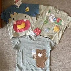 イオン　AEON 新品子供服　80サイズ　３枚まとめ売り