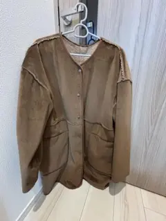 ワークマン女子　防風ベロアシャギーロング　LL