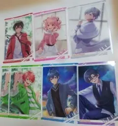 カラフルピーチ　クリアポスター 7枚セット