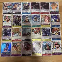ワンピースカードゲーム ポケモンゲームカードまとめ売り 16枚セット