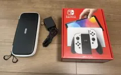 Nintendo Switch 有機ELモデル 本体 ホワイト ケース 充電器