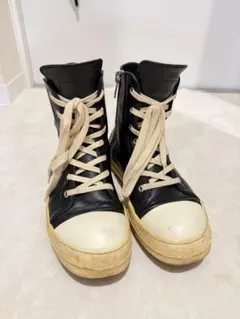 生産終了 RickOwens ラモーンズハイ 激レア - メルカリ