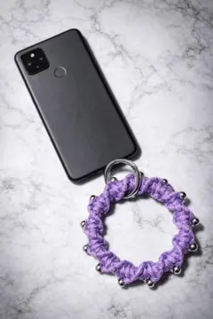 【045-2】ハンドストラップ☆スマホストラップ☆パラコード