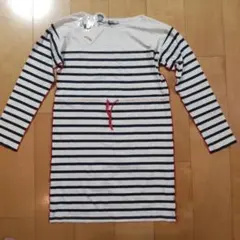ジャンポールゴルチエ　ボーダーカットソーワンピース