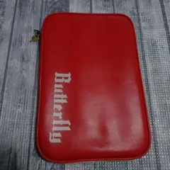 Butterfly 卓球ケース 赤