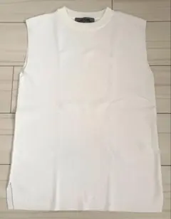 NANO UNIVERSE ノースリーブニットトップス