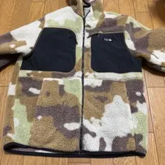 マウンテンハードウェア　カモフラージュ フリースジャケット