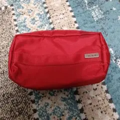 TUMI ナイロン ポーチ レッド JAL コラボのサムネイル